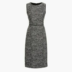 J Crew Tweed Sheath Dress